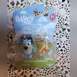 Bluey Story Bluey & Xylophone Starter Pack Action Figure Set NWT